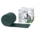 CanDo Low Powder Exercise Band 50 yard roll Green medium