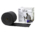 CanDo Low Powder Exercise Band 50 yard roll Black x heavy